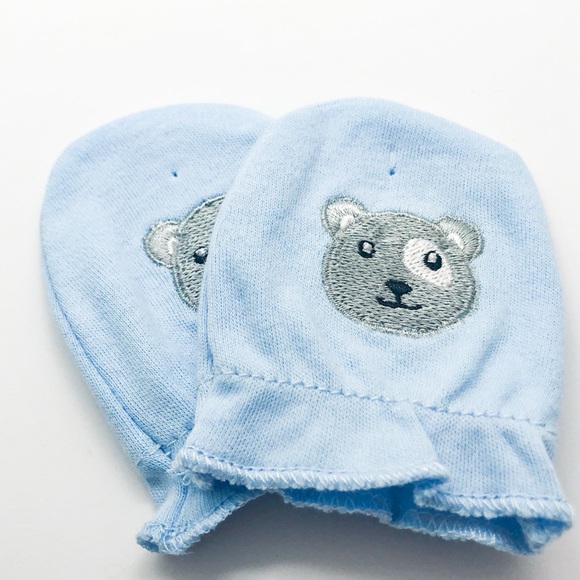 4 pack Baby Mitts set - Picture 6 of 7
